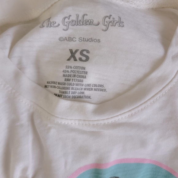 Golden Girls "Stay Golden" Graphic Print T-Shirt - Picture 7 of 8